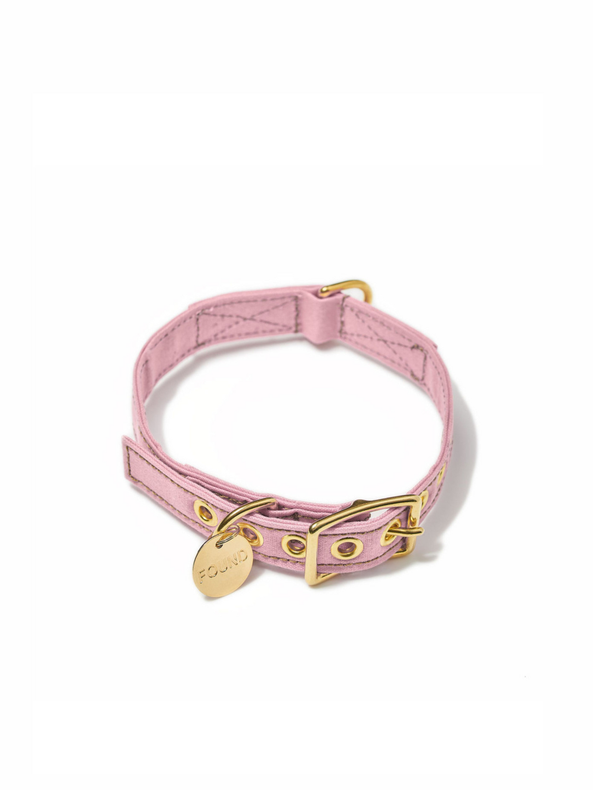 Light Pink Canvas Collar